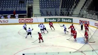 Marek Novak goal SVK 1:2 (CZE U17 - SVK U17 4:2)