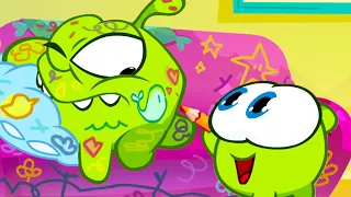 Om Nom Hikayeleri 💚 Sanat ve El işi 🎨 Tüm Bölümler ⭐Super Toons TV Animasyon