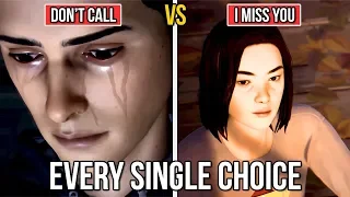 Telling Lyla you Miss Her Vs Not - All Choices - Life Is Strange 2 All Choices (EPISODE 1)