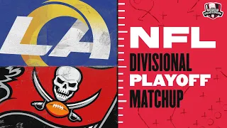 2022 NFL Playoffs - Game Preview and Predictions - Los Angeles Rams vs Tampa Bay Buccaneers