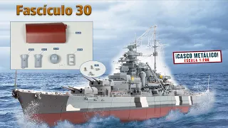 Construye el acorazado Bismarck - Fascículo 30 - Agora models