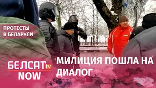 Жители Логойска ссорятся с начальником местной милиции