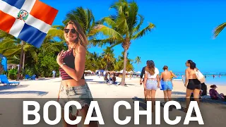 "Take a 4K walk along Boca Chica, Dominican Republic's beachfront and discover the city's culture"