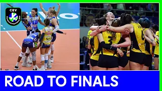 RECAP: How Vakifbank and Imoco got there! Road to SuperFinals - Champions League Volley #CLVolleyW