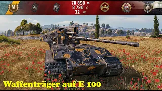 Waffenträger auf E 100 - World of Tanks UZ Gaming