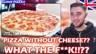 British Guy Reacts to The Best Pizza In Every State | 50 State Favorites
