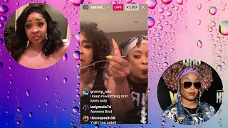 Da Brat is Angry with DaRealbbJudy for Coming Home Late to Dinner + Shows New Home Renovations