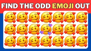 Find the ODD Emoji Out | Easy, Medium, Hard, Impossible