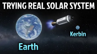 Trying Real Solar System for the first time in KSP