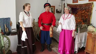 The Cossack song in it in the house (frequent) Trio "Rodnaya storona"