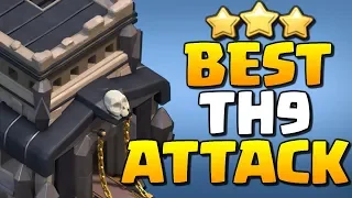 BEST TH9 Attack Strategy for 2019 in Clash of Clans!