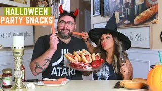 SNOOKI AND JOEY'S SPOOKY HALLOWEEN PARTY SNACKS