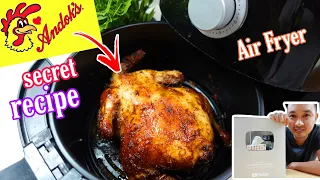Andoks Lechon Manok Recipe Revealed!! and my celebration of Silver Play Button | Air fryer chicken