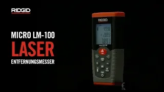 RIDGID micro LM-100 Laser-Entfernungsmesser