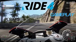 RIDE 4 [PC] Ultra Settings Gameplay [4K 60 fps] Realistic Graphics