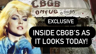 Exclusive Inside Tour of the Legendary NYC Club as it looks Today | CBGBS !