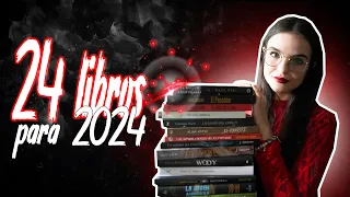 24 LIBROS de mi TBR FÍSICA que quiero leer en 2024 📚✨ | moonlight books