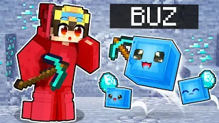 BUZ SEVİMLİ SLİME OLARAK YARDIM EDİYOR - Minecraft