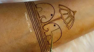 Cute Baby Elephant Startup Design 🥰 | Simple Mehndi |Mehndi Art Me | Mehndi Artist Rashmita