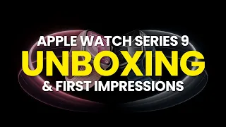 Apple Watch Series 9 Unboxing | 45mm, Midnight w/ Nike Green & Blue Sport Loop