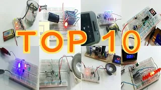 TOP 10 Mejores Proyectos electronicos🔌💡