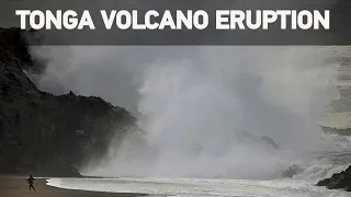 TONGA TSUNAMI: Eruption believed to be world's largest since Mount Pinatubo erupted 30 years ago