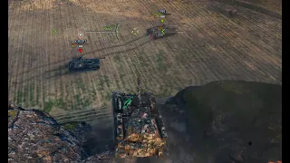 World of Tanks | Flying SU-101 shot to end the round