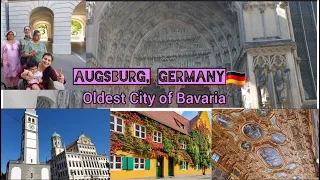 Augsburg, Germany 🇩🇪 | Oldest city of Bavaria | The things to do in 1 day