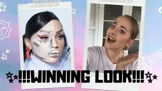 INSTANT INFLUENCER || Recreating the winning look (Broke B!tch version) || #makeup