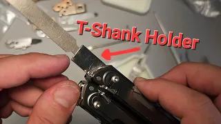 Modding the Leatherman Arc Multitool (T-shank holder for Free Series tools!)