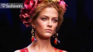 Dolce & Gabbana Full Runway Show - Milan Fashion Week Spring 2012 MFW | FashionTV - FTV