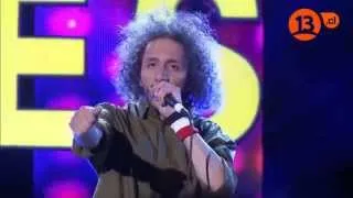 Zack de la Rocha,imitador chileno-Mi nombre es-canal 13 chile,2014