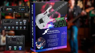 Steve Vai Tones - Fractal Axe FXIII | FM9 | FM3 - Custom Presets