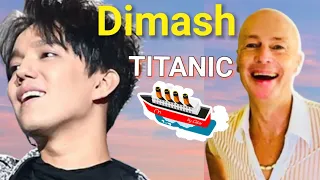 DIMASH 'Titanic’ Song (Celine Dion cover) REACTION