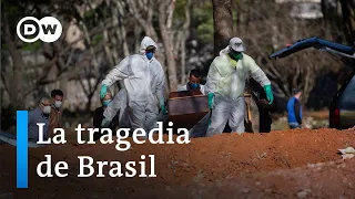 Brasil supera los 100.000 muertos por Covid-19