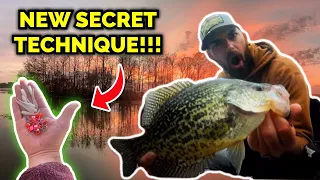 It's EMBARRASSING How Good this SECRET Crappie Fishing TECHNIQUE Works.... (Must Try!)