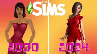 The Evolution of The Sims Video Games (2002-2024)