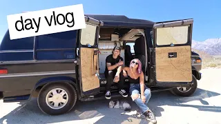 living in a van day vlog | casual fridays