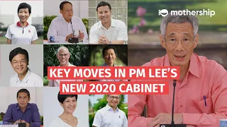 PM Lee's new 2020 Cabinet line-up