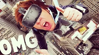 OVERCOMING MY FEAR TO THE HEIGHTS? | Virtual Reality (HTC Vive)