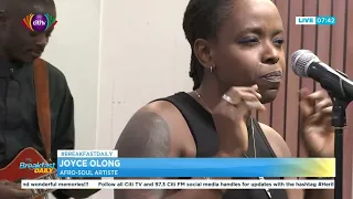 Joyce Olong performs on Breakfast Daily