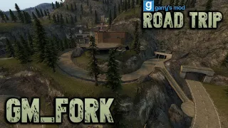 GMOD VR: Exploring gm_Fork (Road Trip w/ Secrets!)