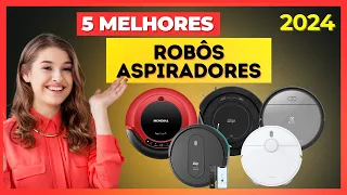 MELHOR ROBO ASPIRADOR 2024! Confira o TOP 5 Melhores Aspiradores Robos para comprar!