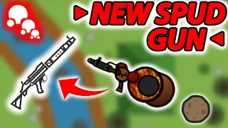 NEW SPUD GUN IN THE POTATO MODE ! | SURVIV.IO