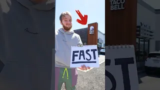 Fast vs Fancy: Taco