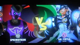 ARMS Fight AnimeGamer[Springtron] vs Xeroshka[ Dr. Coyle]