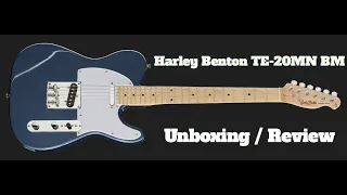 Harley Benton TE20 MN BM Guitar Unboxing / Review TE Style Guitar For Under £80 / $90 !!!