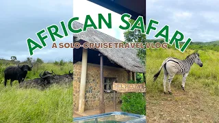 South Africa Vlog: Going on a SAFARI | Solo Africa Cruise