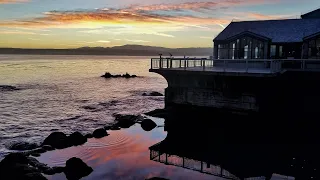 Sunrise over Monterey Bay from the Aquarium | #GivingTuesday