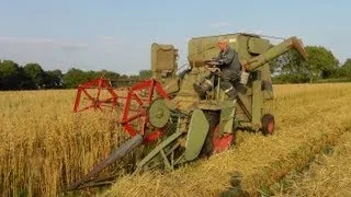 Claas Columbus - Getreideernte in Weddingstedt 2013